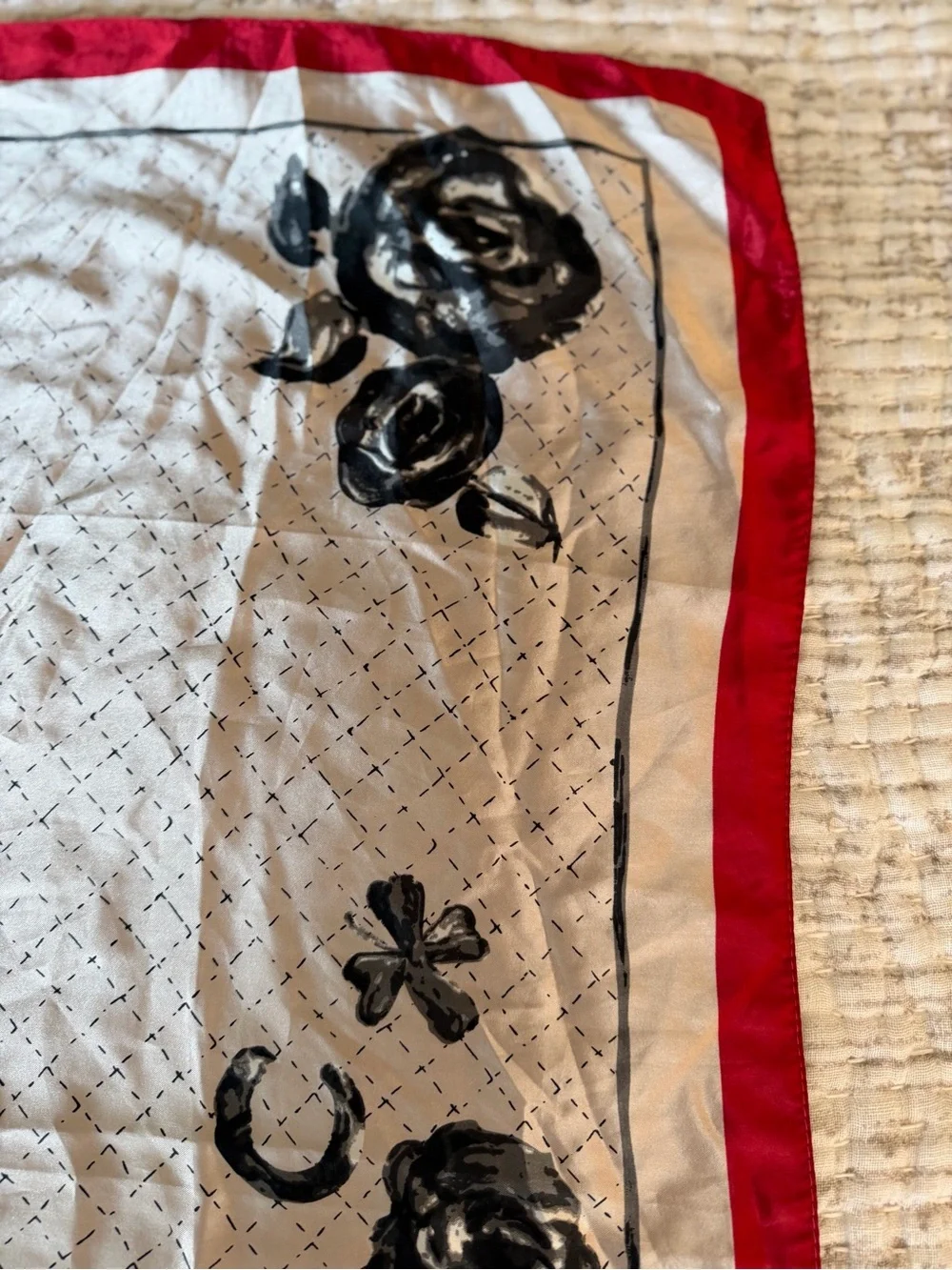 Horse Shoe Silk Scarf